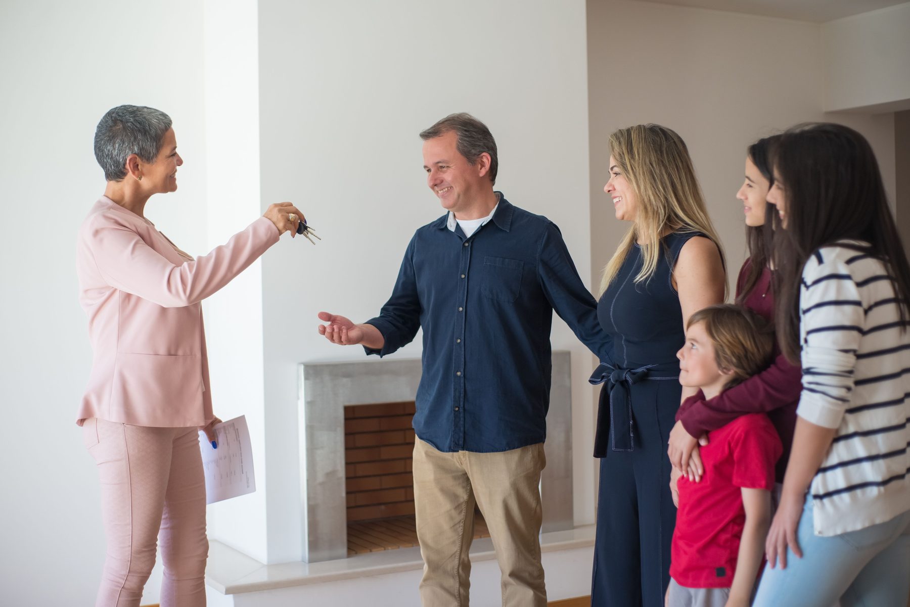 Family meeting during the homebuying process